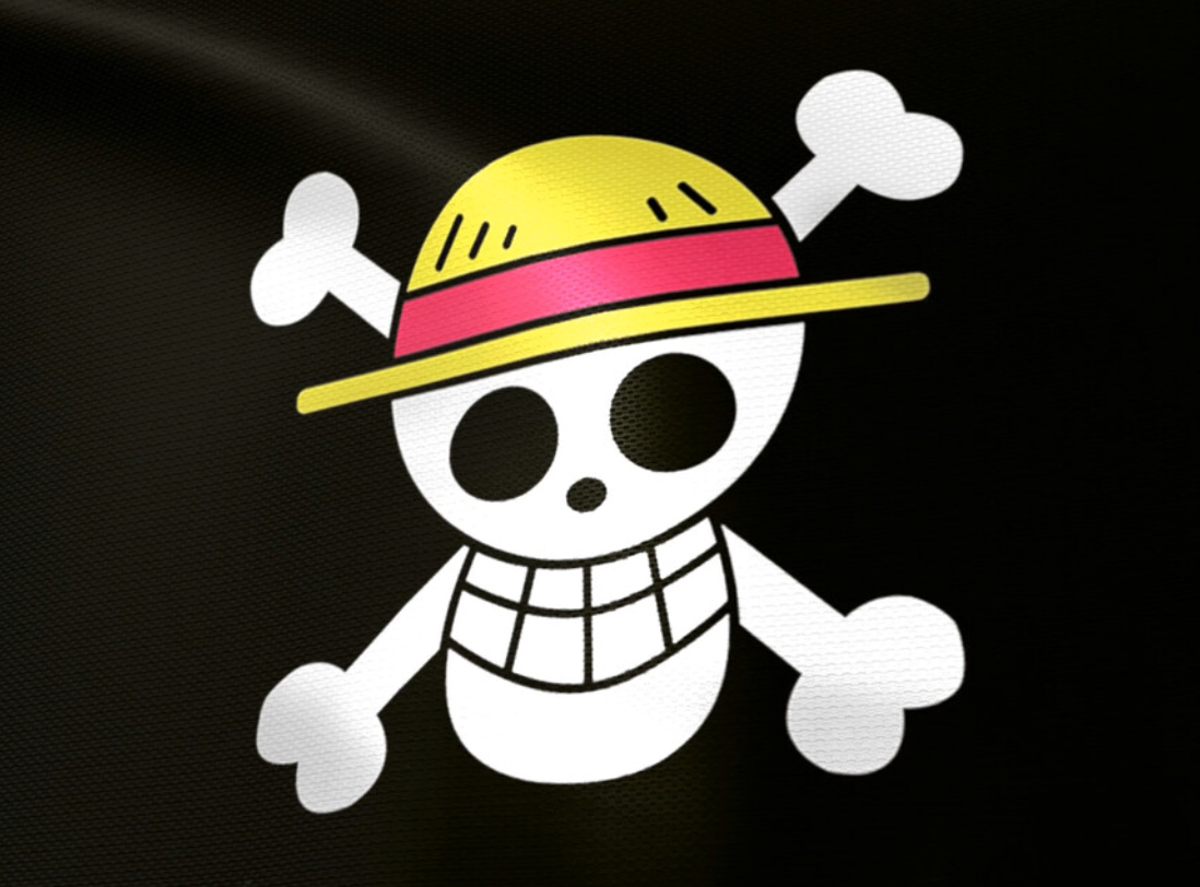 Straw Hat pirate flag